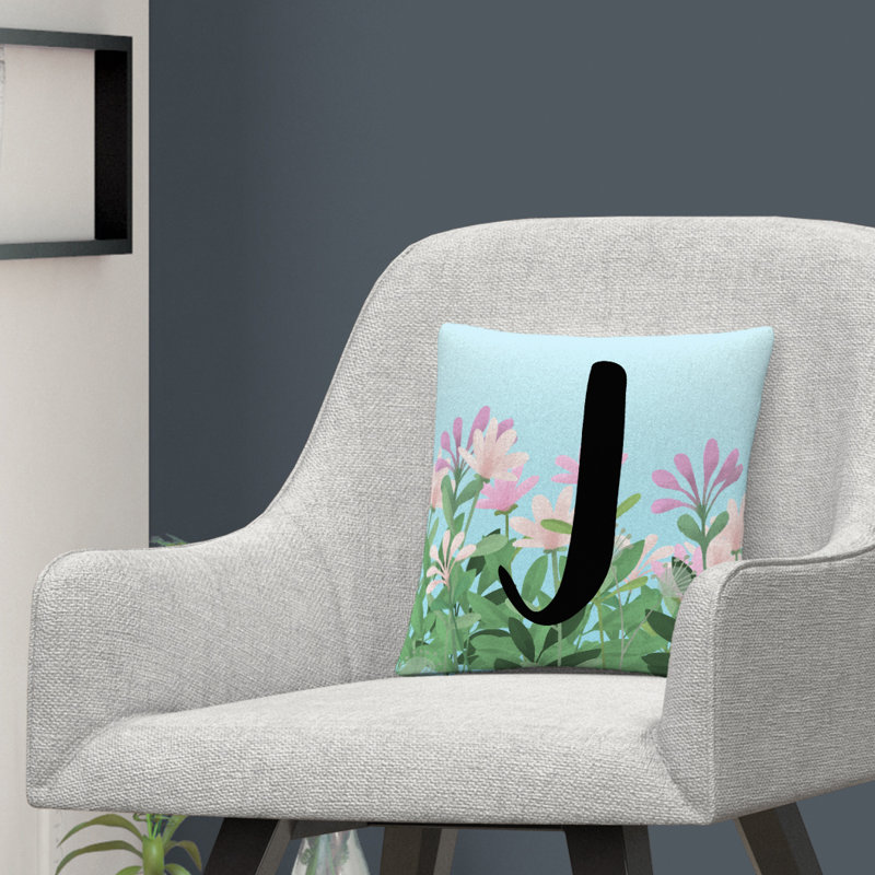Coussin ABC, J