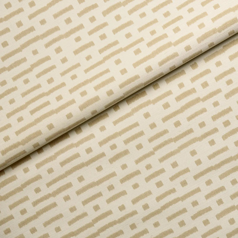 Abstract Ikat Sisal Wallpaper, Beige