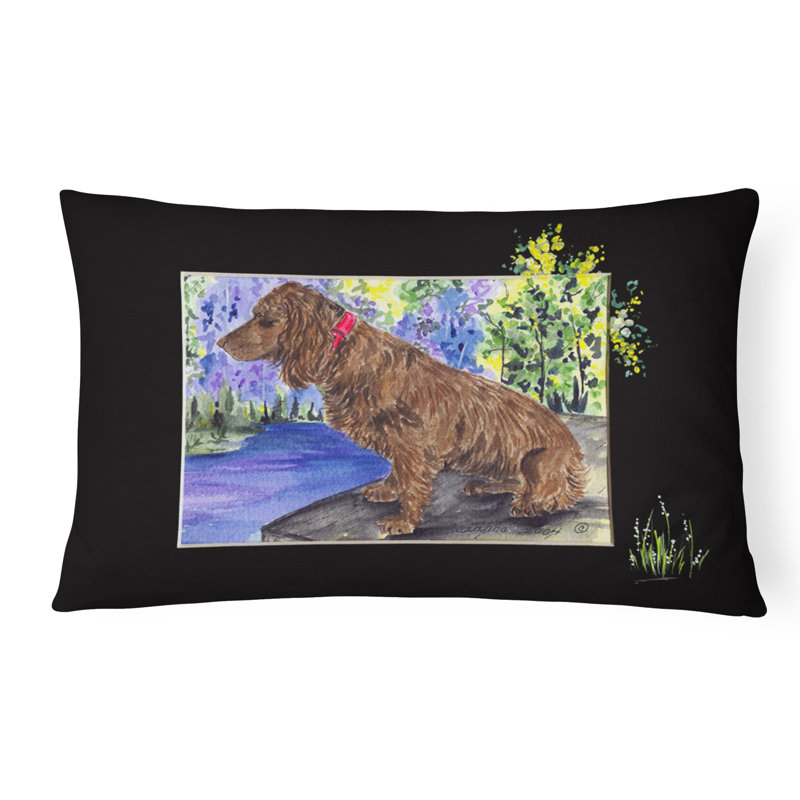 Coussin décoratif intérieur/extérieur boykin épagneul
