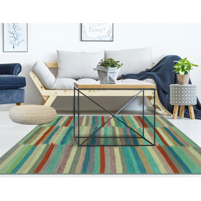 Broc Wool Striped Indoor Rug