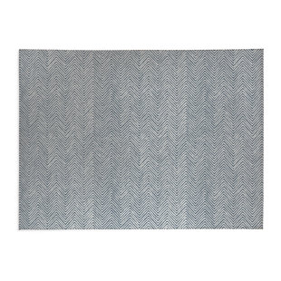 Chevron Groove Office Mat