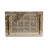 Elegant Glass Serving Trays With Modern Handles - Decorative And Functional Tabletop Display - Stylish And Versatile Accent Set Of 2-370699638