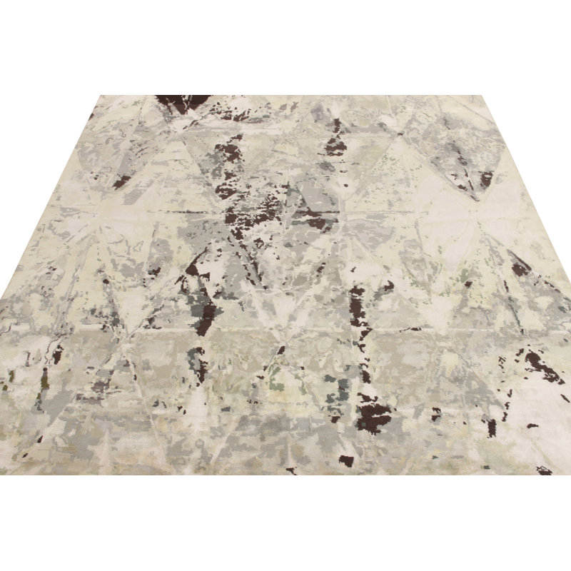 One-of-a-Kind 8’4” X 9’5” Hand Knotted Area Rug
