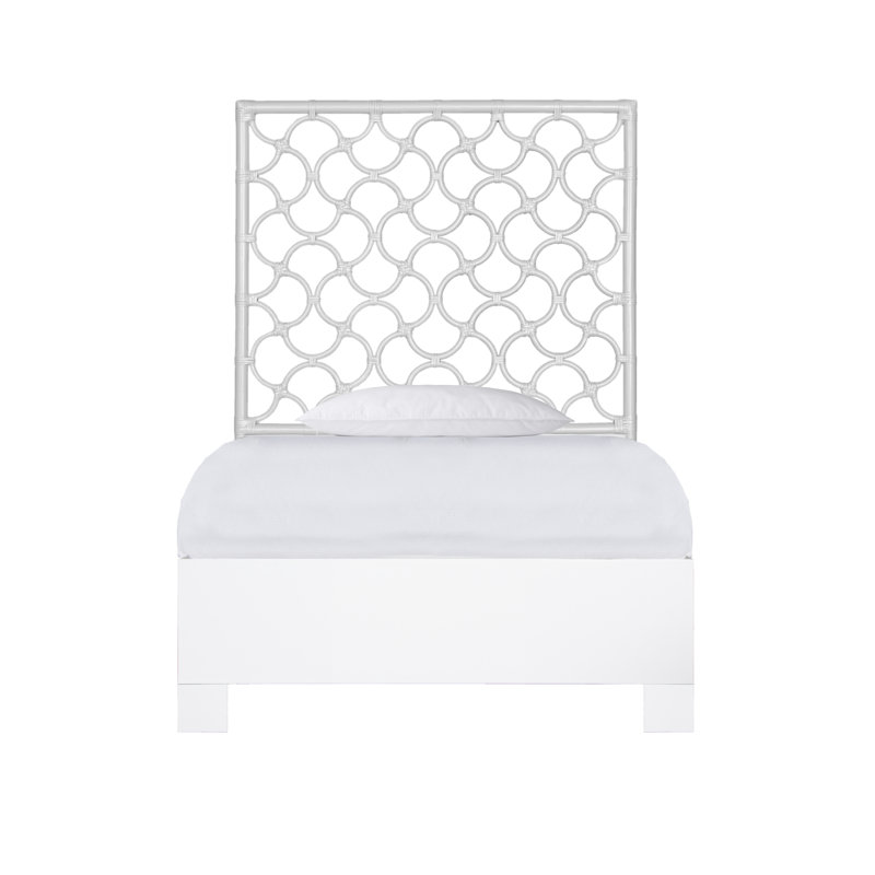Lit standard Mar, Blanc, Simple