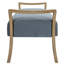 Banc rembourré en polyester Daylight