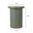 Cement Outdoor End Tables Side Table
