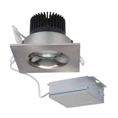 3.5" Ultra Slim 3000K Remodel or New Construction LED Canless Recessed Lighting Kit