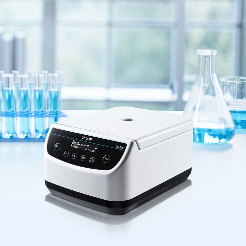 Centrifuge Machine 2/5/10/15/50ml Speed 500-4000rpm with 1 Rotor and Timer