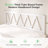 38" Metal Platform Bed Frame with Headboard-1102850184-1102850183