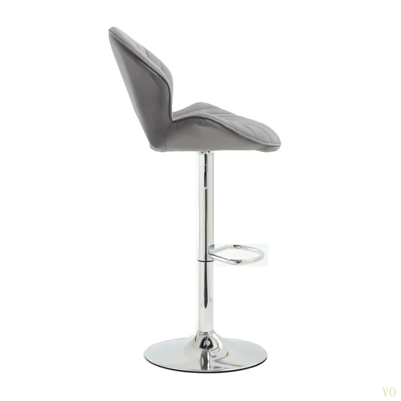 Ensemble de 2 tabourets de bar réglables avec dossier et repose-pieds, chaises de bar à hauteur de comptoir pour cuisine, pub