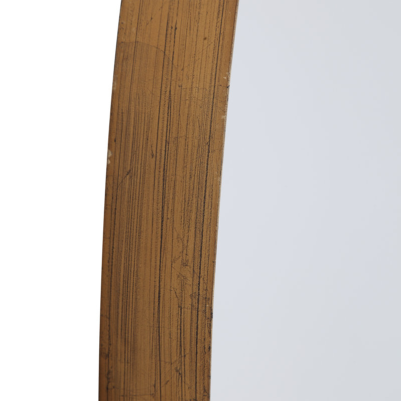 Miroir d'appoint Ibon Glam, Doré
