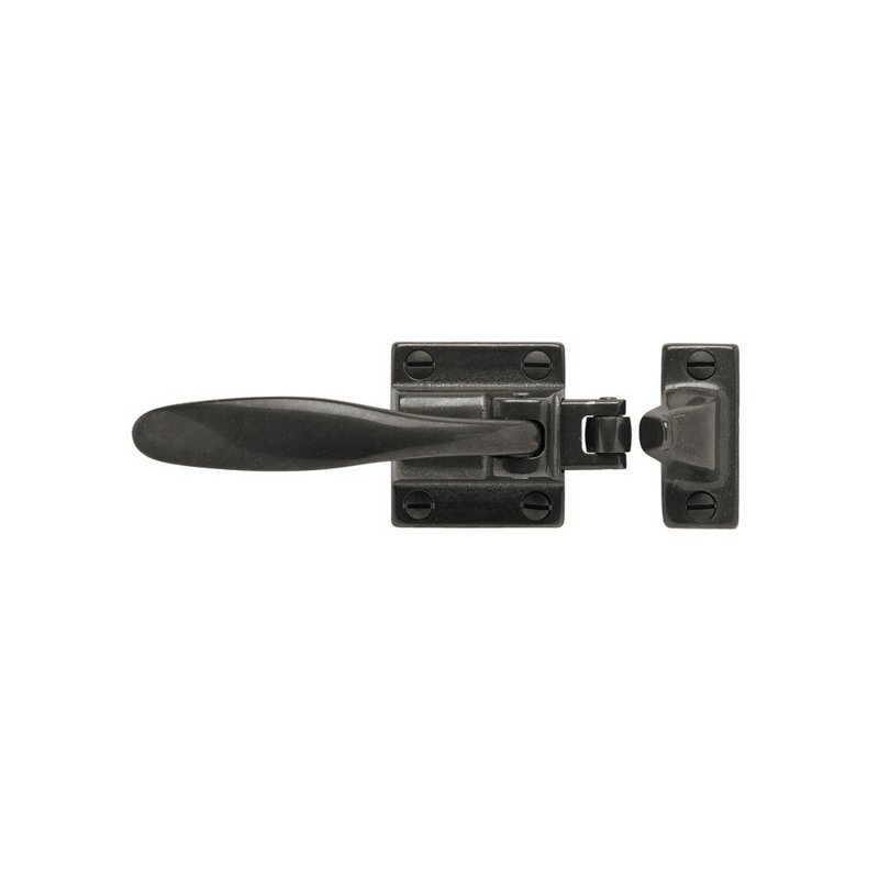 Cabinet Latch, White Bronze Medium