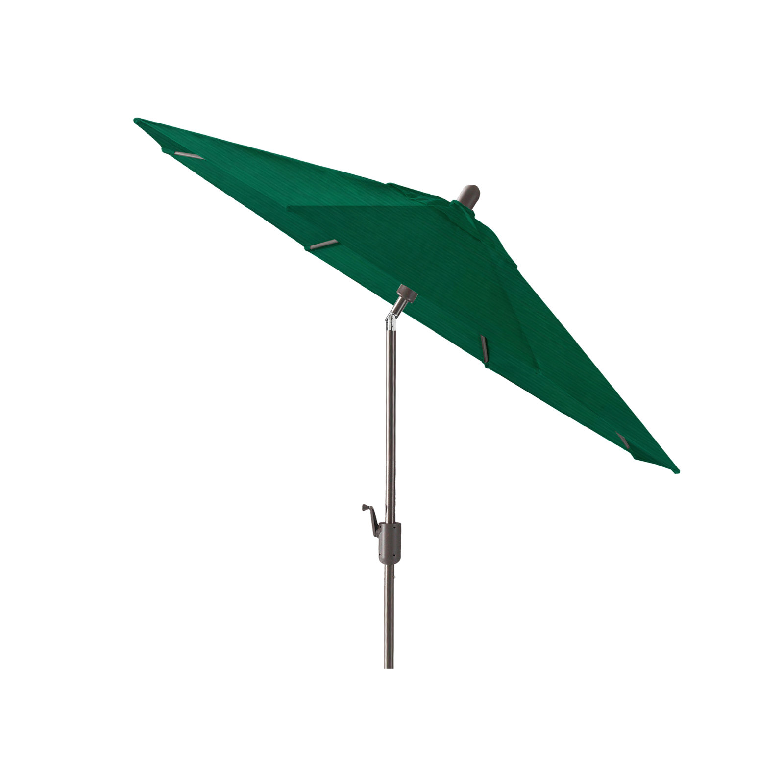 Natalie 104'' Outdoor Polyester Umbrella, Antique Bronze, Forest Green