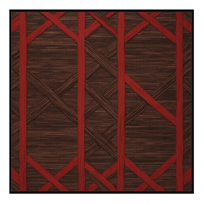Machine Washable Trellis Black Area Rug