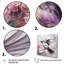 Colibri gris flottant Blooms III - Colibri, art mural animal-222838640-222838632