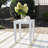 Lilah White Aluminum Side Table