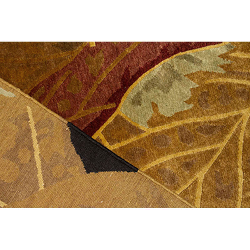 Wool Floral Area Rug