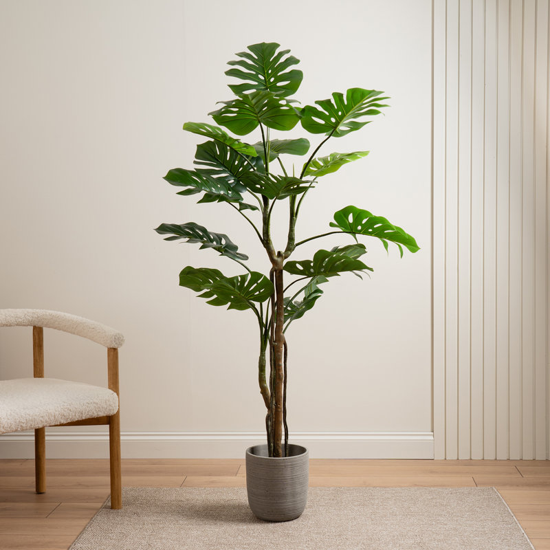160cm Faux Real Touch Monstera Tree
