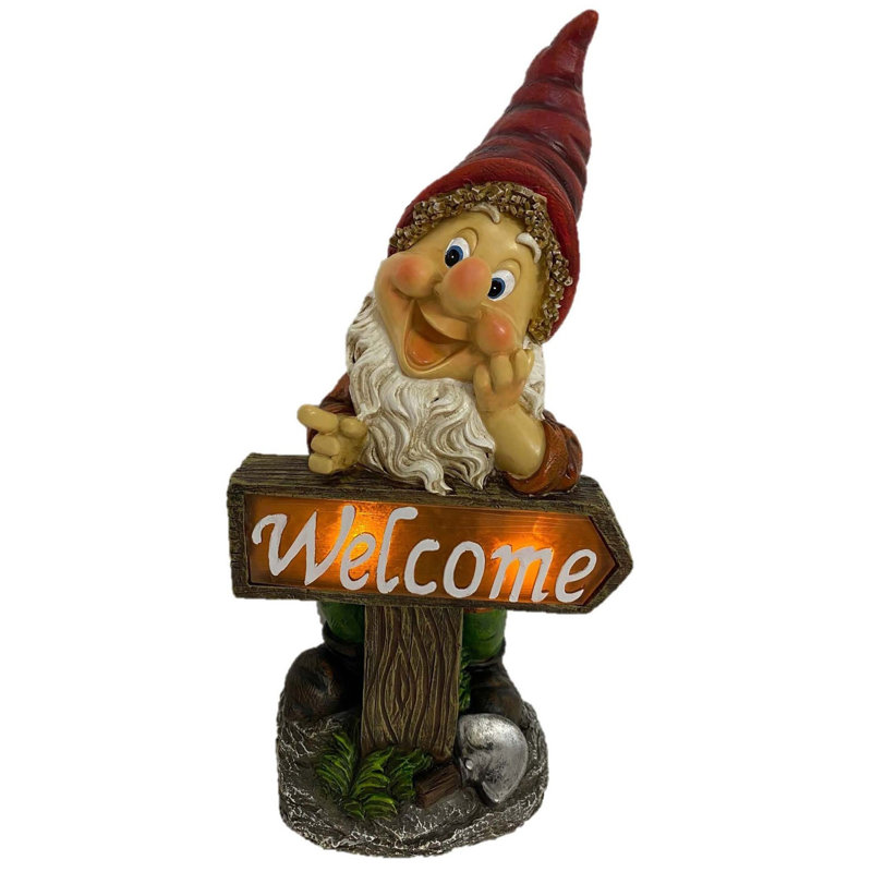 Gnomes Weather Resistant Resin Garden Statue