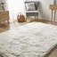 HEAVENLY Solid Colour Machine Made Area Rug-692696825-692696816