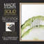 Reproduction encadrée Lichen Halo II - bois massif-67296180