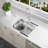 KBFmore Bowl Stainless Steel Kitchen Sink with Accessories-98228051-98228056