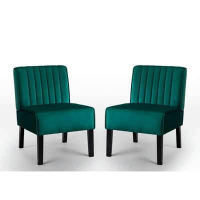 Ensemble de 2 chaises d'appoint Reese