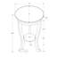 Lampe de chevet 2 niveaux