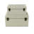 Tessera Set of 2 Distressed Mirrored Wood Boxes - Off White-12197817