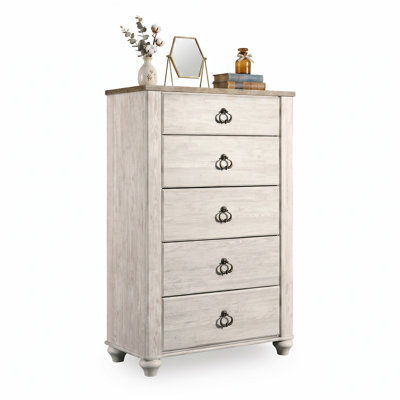 Aidsa 33.86'' W 5 - Drawer Dresser