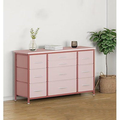 Alidus 121cm W 10 - Drawer Chest of Drawers