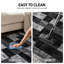 Tapis noir / gris à motif abstrait Abstract-1091241077