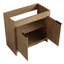 Base de meuble-lavabo simple 36 po avec tablette réglable-117204046