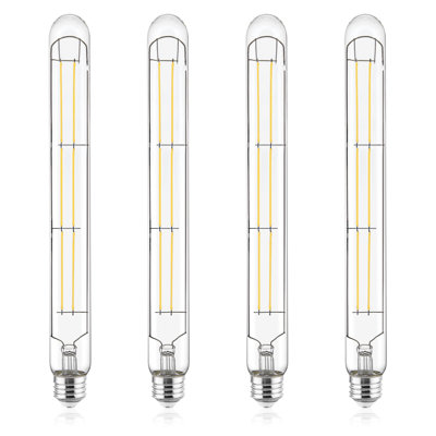 Luxrite Vintage T9 Long LED Tube Light Bulb 7W 800 Lumens Dimmable
