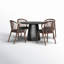 Ensemble repas rond 47 po Buffolino-98202775-98202778