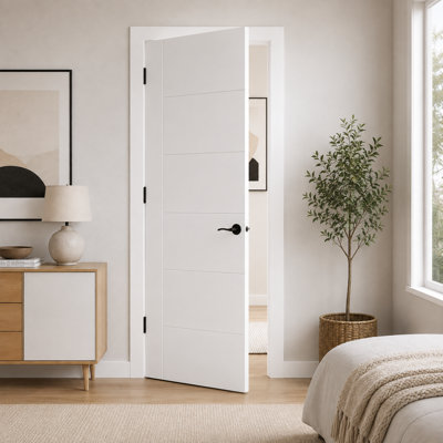 Berkley Solid Core Flush Prehung Interior Door