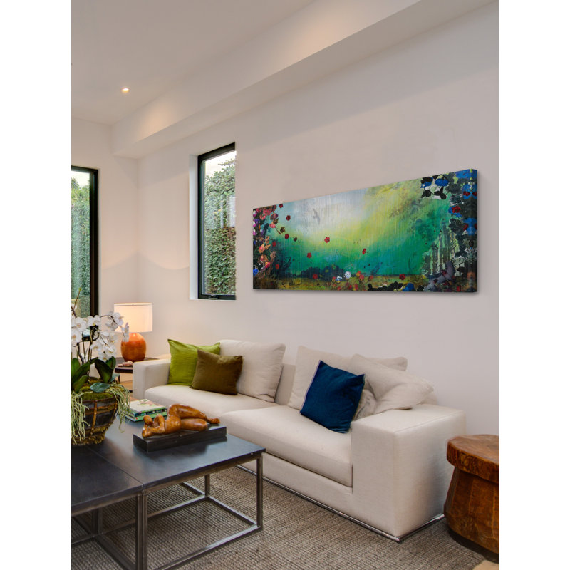 1 Piece Wrapped Canvas Wall Art, 25cm H x 76cm W x 3.81cm D