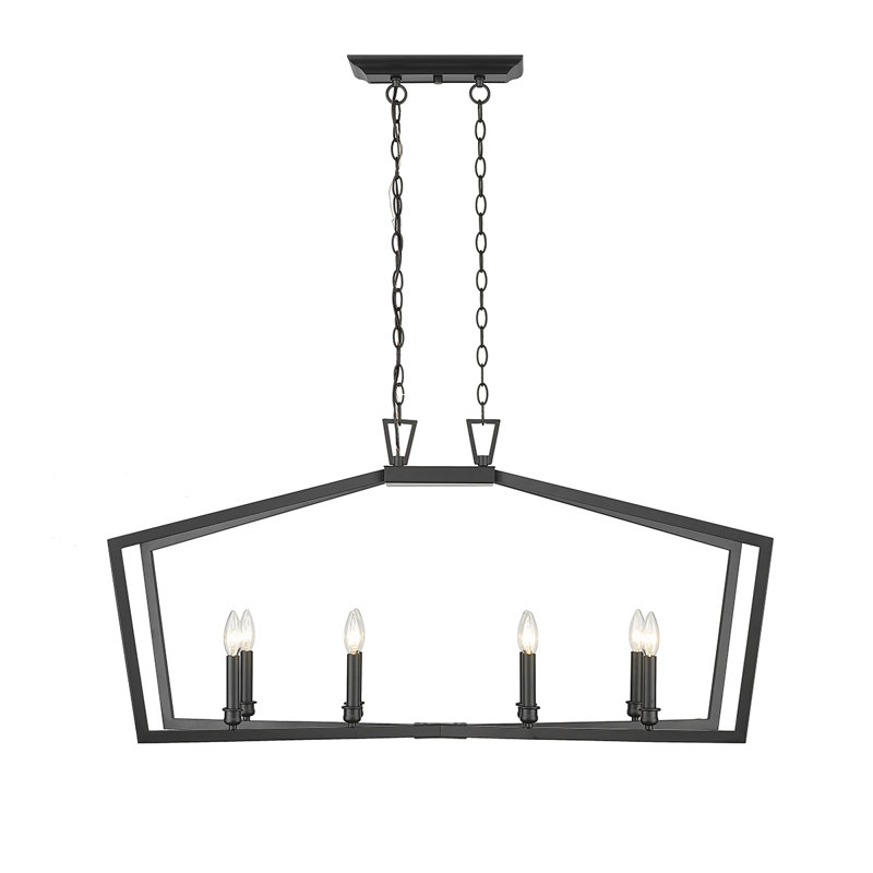 8 - Light Dimmable Kitchen Island Chandelier