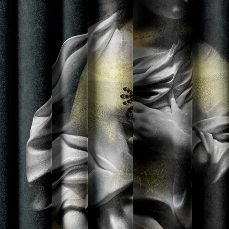 Dilsad Velvet Blackout Curtain Panel Pair, 148cm x 200cm
