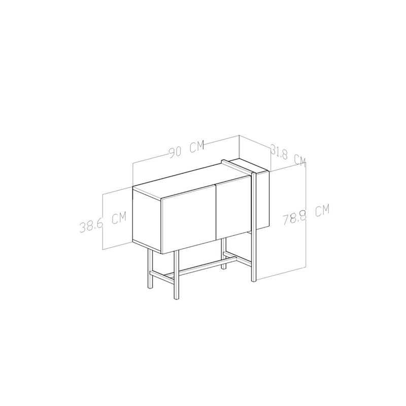 Parlier 90Cm Console Table