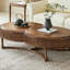 Table basse en noyer au design élégant-104098331