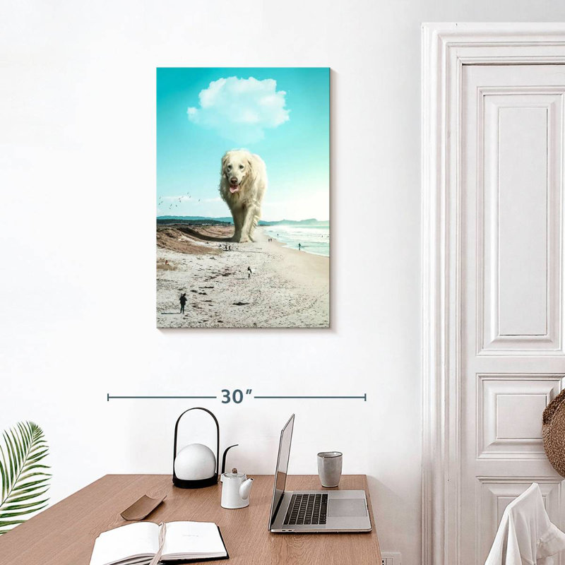 Brampt Wander Dog, 30" H x 20" W