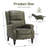 Faux Leather Pushback Recliner Chair For Living Room Bedroom RV