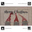 Paillasson Sisal Merry Christmas Gnomes