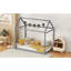 Lit maison en bois