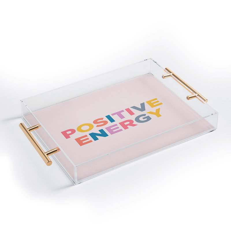 socoart positive energy I Acrylic Tray