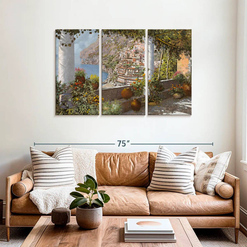 Sebbie La Terrazza A Positano, 36" H x 57" W