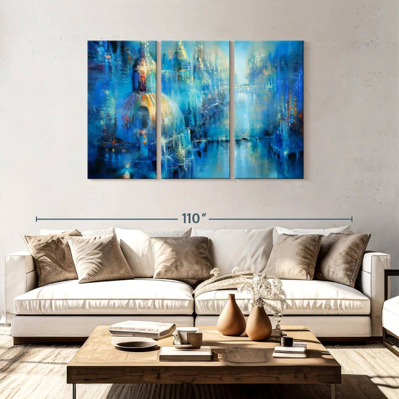 Avery The Old Town, 48" H x 74" W
