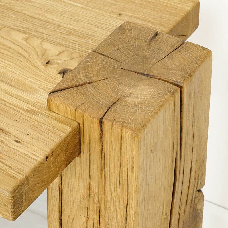 Nautique 55cm W Solid Wood Bedside Table