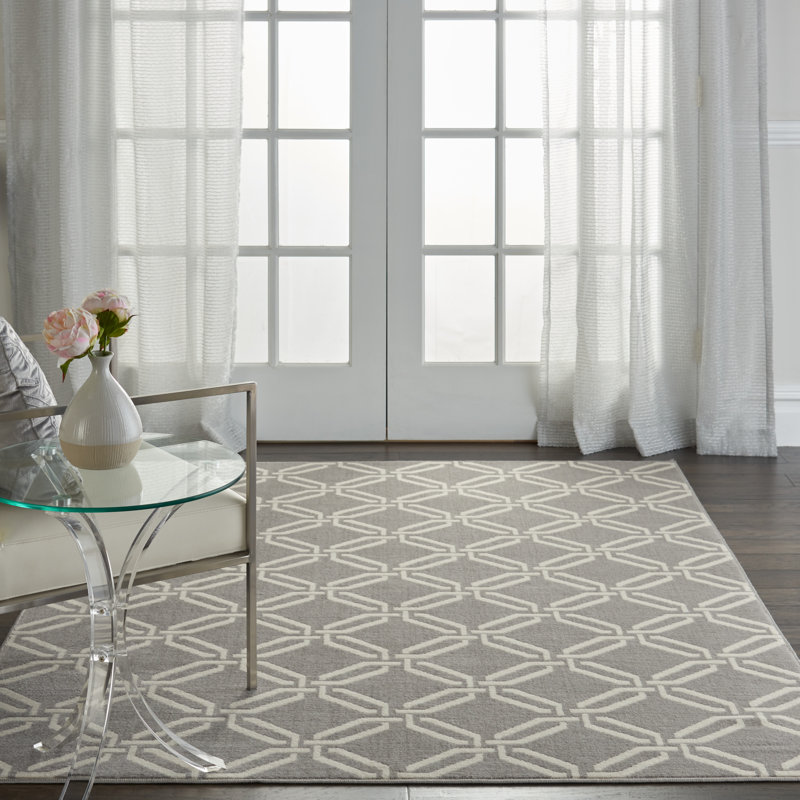 Geometric Area Rug, Rectangle 122 x 183cm
